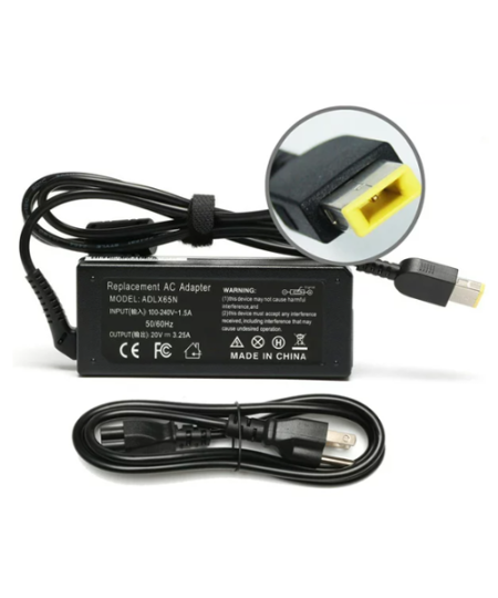 EBK 65W AC Adapter Laptop Charger ADLX65N for Lenovo Thinkpad